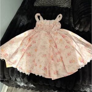 SHEIN Pink Floral Dress